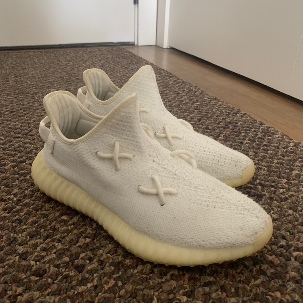 yeezy 350 triple white